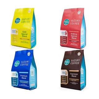 SUZUKI ROAST &amp; GROUND COFFEE ซูซูกิ คอฟฟี่ คงคุณภาพความหอมกรุ่นและคงรสชาติเข้มข้นตามแบบฉบับกาแฟคั่วบดแท้