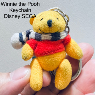 #พวงกุญแจ #ตุ๊กตา #หมีพูห์ #ดิสนีย์ #หายาก #winniethepooh #winnie #the #pooh #disney #sega keychain ลิขสิทธิ์แท้ ป้ายจาง