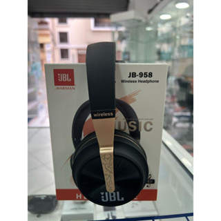 🎧หูฟังแบบครอบหัวWireless Headphone 🎧หูฟัง JB-958  ซีลกล่องสวยงาม