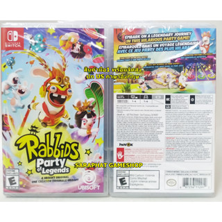 (ใส่โค้ด shopee : 10DDXSEPW3 ลด 10%) Nintendo Switch Rabbids: Party of Legends ปก US ภาษาอังกฤษ