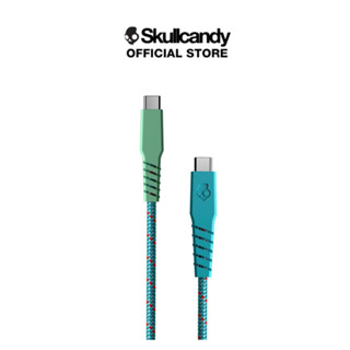 [SKULLCANDY] สายชาร์จมือถือและอุปกรณ์เสริม BRAIDED 6FT USB-C TO USB-C สี 90S VACATION