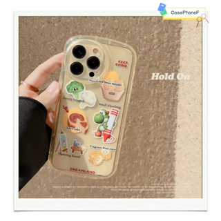 ✨ส่งของขวัญ✨เคส for iPhone 11 14 Pro Max Case for iPhone 12 13 ป้องกันการตก การป้องกัน สาวน่ารักหัวใจ การ์ตูน หวานสวย