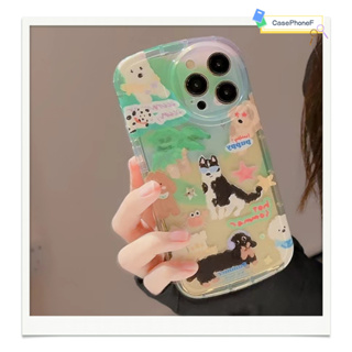 ✨ส่งของขวัญ✨เคส for iPhone 11 14 Pro Max Case for iPhone 12 13 ป้องกันการตก การป้องกัน สาวน่ารักหัวใจ การ์ตูน เรียบง่าย