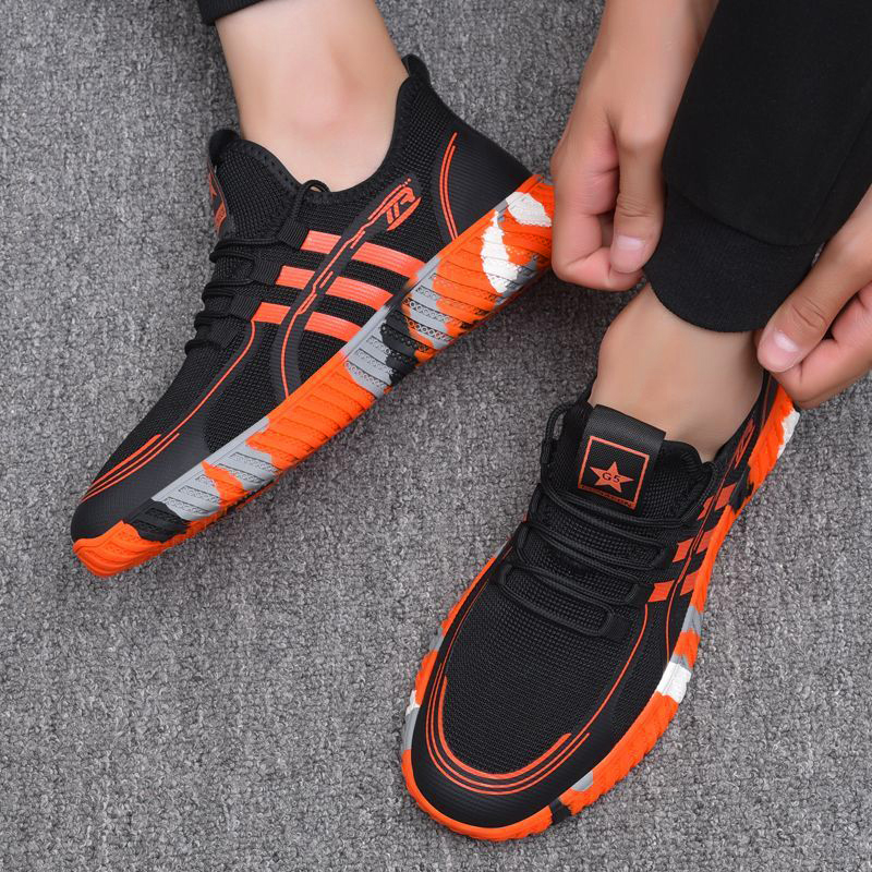 LGShoes ใหม่ดีไซน์สปอร์ต🏃‍♂️รองเท้าออกกำลังกาย วัสดุเบาสบาย ใส่ทำงานหรือออกกำลังกายก็ได้ - รูปที่ 3