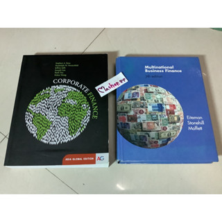 หนังสือธุรกิจการเงินระหว่างประเทศ Multinational Business Finance 7th edition Eiteman,Corporate finance Asia global