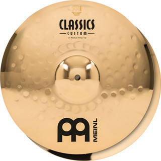 MEINL Cymbals Classics Custom Brilliant Medium Hihat - 14" (CC14MH-B)