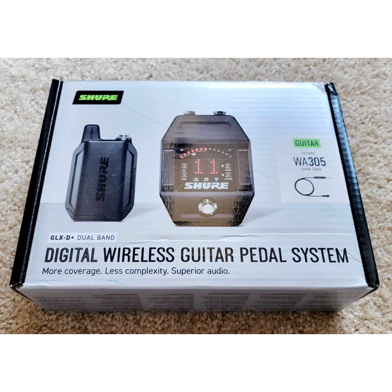 Shure GLXD16+ Digital Wireless Guitar System