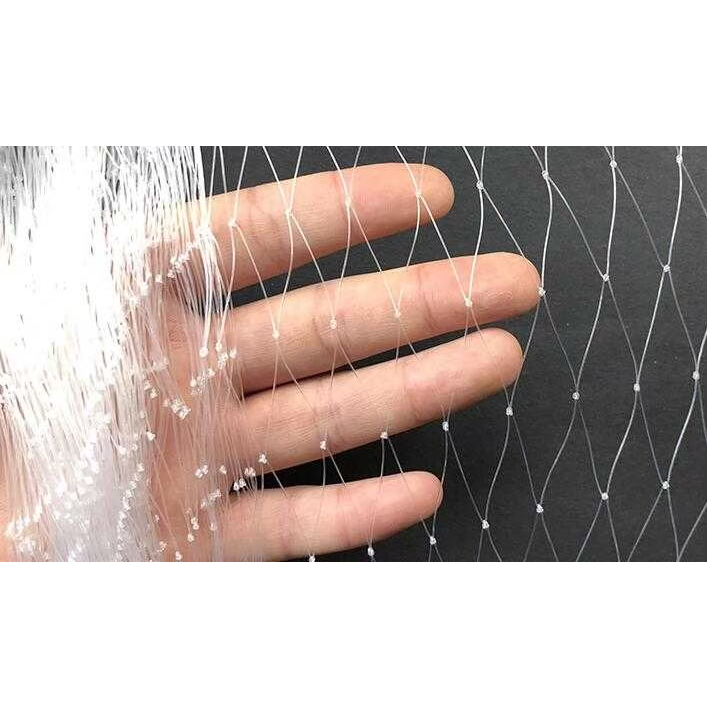 ตาข่ายกันนก ตาข่ายสีใส มีให้เลือก3ขนาด 1เมตร2เมตร3เมตร ความยาว1เมตร เอ็นใส ติดตั้งง่าย ผิวตาข่ายนิ่ม ไม่แข็งกระด้าง - รูปที่ 6