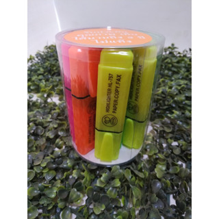 ปากกาเน้นคำ1กระปุก มี4สี No.HL-757(ยกกระปุก)