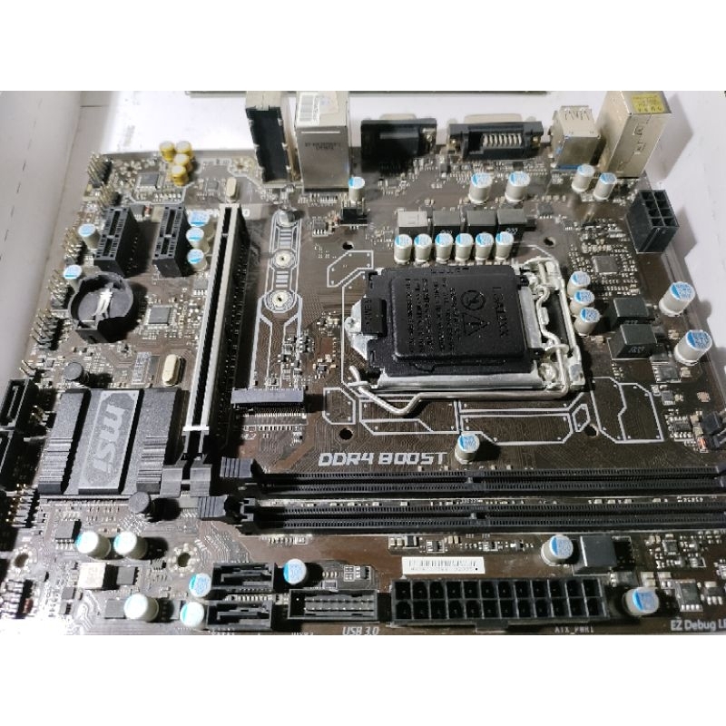 เมนบอร์ดคอมพิวเตอร์ B250M Pro VD มือสองราคาถูก,,,เสีย,,,,,เหมาะสำหรับช่าง