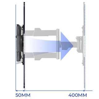 NB NORTH BAYOU ขาแขวนทีวี 32-55 นิ้ว ขาแขวนทีวี 43 แขวนทีวีP4 Full Motion Plasma LCD LED TV Wall Mount40นิ้ว