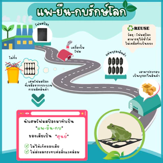 แพยืนกบ แพเลี้ยงกบ ช่วยกบลอยตัว แพ็คละ 18 แผ่น แผ่นละ 4.17 บาท