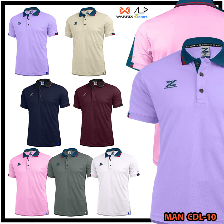 💥ลดโหดสูงสุด 1,000 บาท💥 เสื้อโปโลชาย CADENZA คาเดนซ่า รุ่น CDL-10 ผ้า MICRO POLYESTER S 2 แท้100%