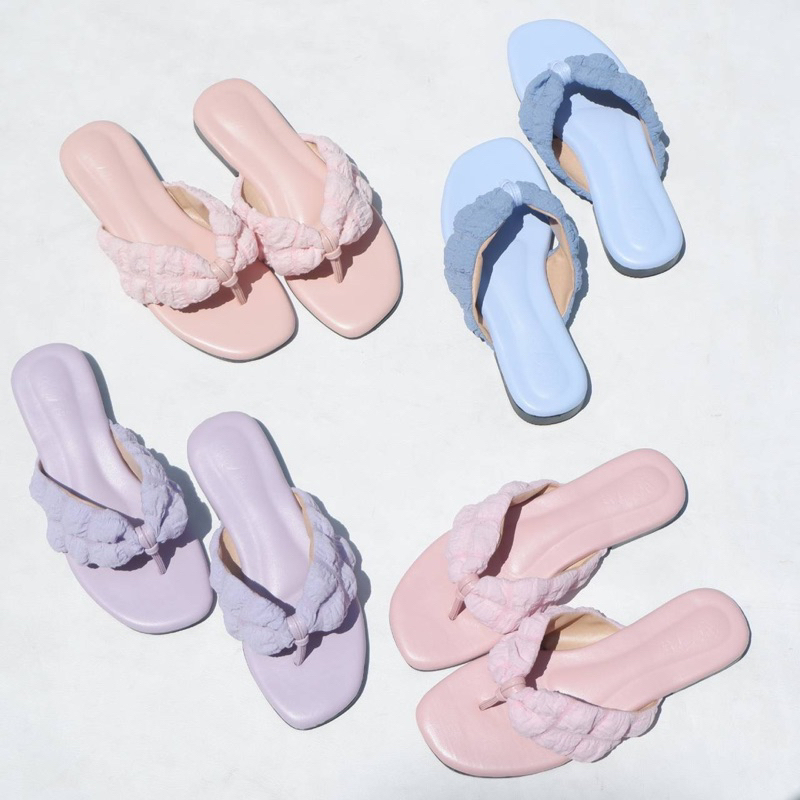 รุ่นSHY ชาย รองเท้าแตะพาสเทล ใส่สบาย