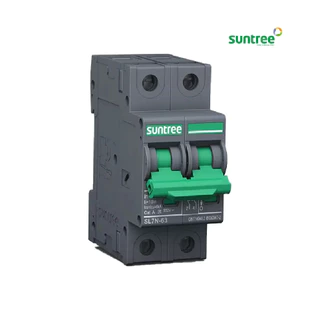 Suntree DC Breaker รุ่น SL7N-63 2P และ SL7N-63 4P เบรกเกอร์ DC เบรกเกอร์โซล่าเซลล์ ไฟกระแสตรง เซอร์กิตเบรกเกอร์MCBซันทรี