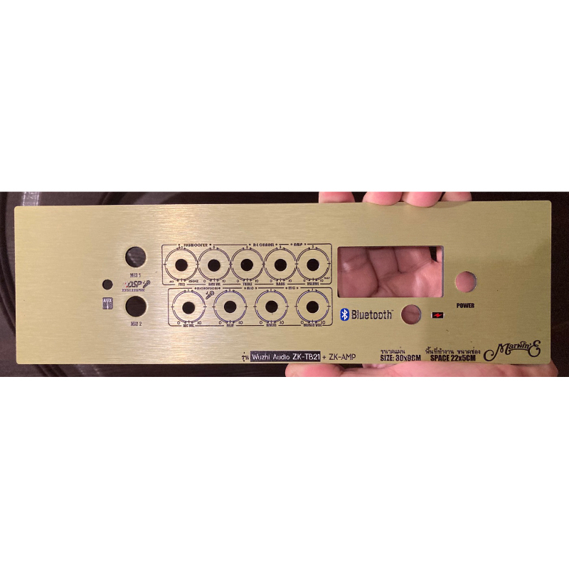 เพลทแอม tb21+ปรีไมค์ zk-amp