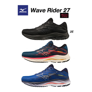 [ลิขสิทธิ์แท้] MIZUNO Wave Rider 27 รองเท้าวิ่ง รุ่นฮิต มิซูโน่ แท้