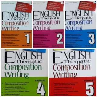 English Thematic Composition Writing P.1-5#แบบฝึกหัดเสริมทักษะด้านการเขียนภาษาอังกฤษป.1-5 พร้อมเฉลย#