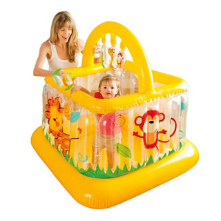 Intex baby gym ยิมเป่าลม 1*17*1.17*1.17 เมตร ลดราคา กล่องไม่สวย