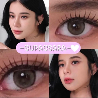 คอนแทคเลนส์ Supassara brown Mayalens มินิ ค่าอมน้ำสูง