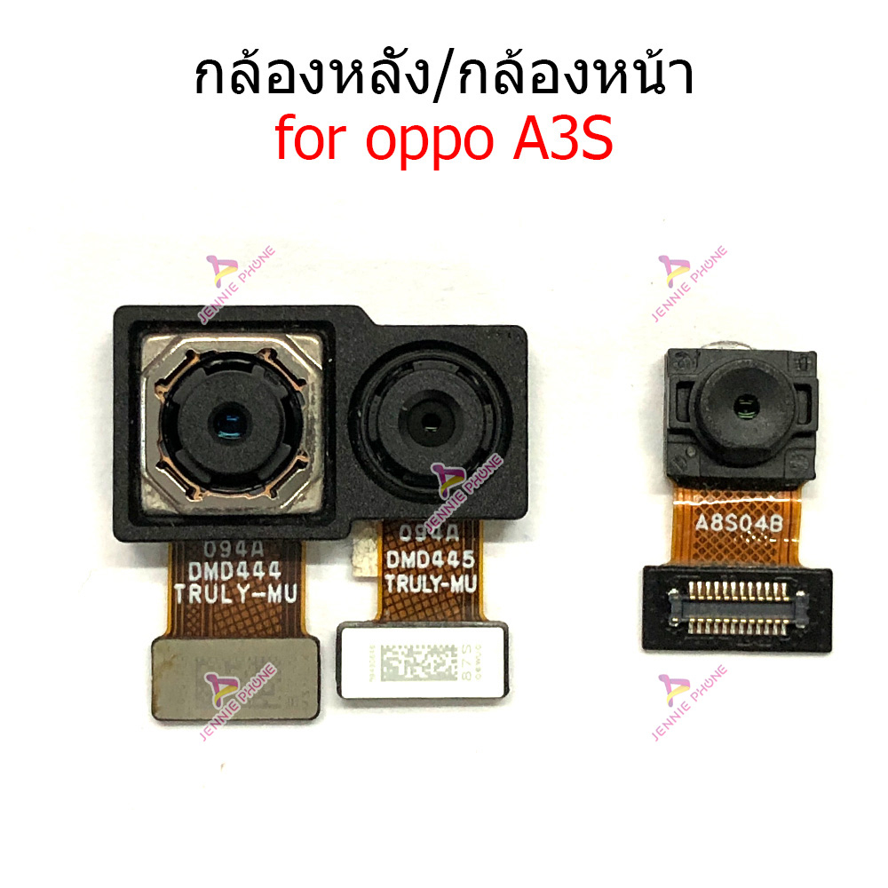 กล้องหน้า OP A3S กล้องหลัง สำหรับ OPPO A3S แพรกล้องหน้า แพรกล้องหลัง