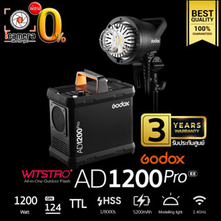 ผ่อน 0%** Godox Flash AD1200Pro TTL , HSS 1200Ws - Bowen Mount - รับประกันศูนย์ GodoxThailand 2ปี ( AD1200 Pro )