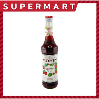 SUPERMART Monin Raspberry Syrup 700 ml. น้ำเชื่อมกลิ่นราสพ์เบอร์รี่ ตราโมนิน 700 มล. #1108037