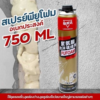 โฟมสเปรย์ PU FOAM กาวโพลียูรีเทน