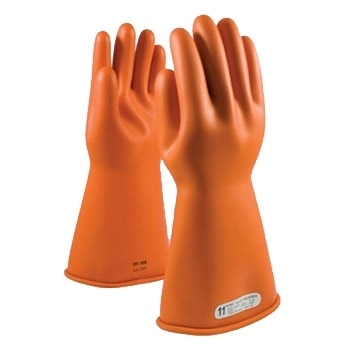 ถุงมือยางไฟฟ้าแรงต่ำ (Rubber Gloves) ถุงมือป้องกันไฟฟ้าแรงต่ำ คลาส 0 NOVAX 5000V