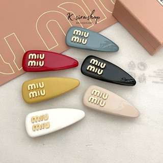 [ส่งฟรี] New Miu Miu Hair clip(ต่อชิ้น)