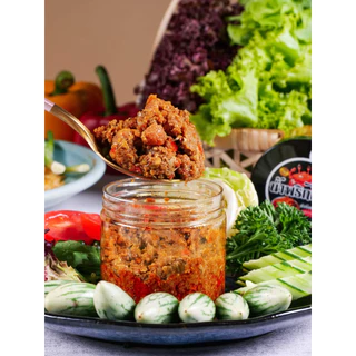 โปร!! น้ำพริกมันปูม้า120g.+น้ำพริกไข่ปู