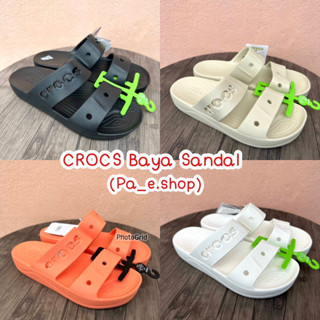 CROCS Women Baya Platform Sandal รองเท้าแตะผู้หญิง งานสวม