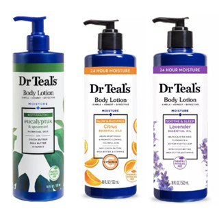 Dr Teals Body Lotion 18.0oz/532ml #Citrus/Lavender/Eucalyptus โลชั่นผิวกายสูตรผ่อนคลายจากUSA Dr.Teals