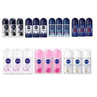 (แพ็ค 3 ชิ้น) Nivea นีเวีย โรลออน ขนาด 25 มล. สำหรับ ชาย / หญิง