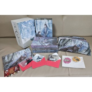 Boxset ตัวร้ายอย่างข้าจะหนีเอาตัวรอดยังไงดี มือ2 สภาพไม่เหมาะสะสม *ไม่มีผ้าแขวน