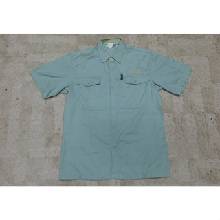 เสื้อเชิตช่าง uniform​ work​ ​shirt มือ 2 ของญี่ปุ่น ไซส์ L