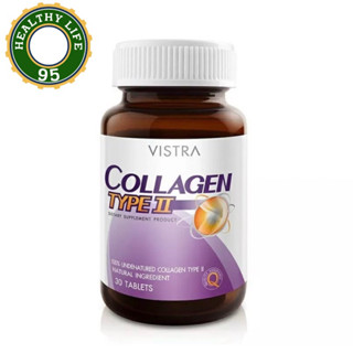 VISTRA Collagen Type II 30Tablets/คอลลาเจน ไทพ์ ทู