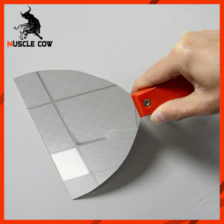 Muscle Cow เกียงโป๊วสี เกียงขูด เกียง สแตนเลส ปัดเงา เกรดพรีเมี่ยม 2”, 3”, 4”,5” 6” เกียงโป้วสี เกียง เกรียง เกียงโป้วสี