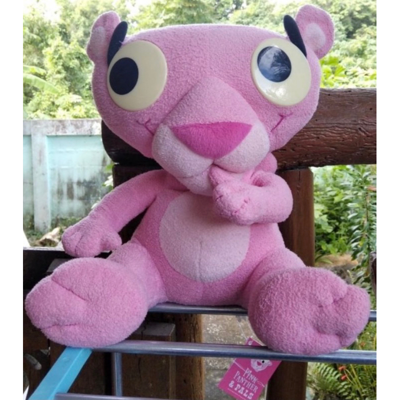 ตุ๊กตาพิ้งแพนเตอร์ pink panther baby มือสอง Second  hand ป้ายห้อย