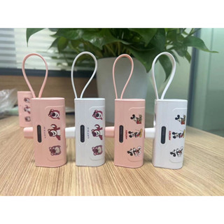 💥พร้อมส่ง🔥เพาเวอร์แบงมินิ เพาเวอร์แบงพกพา พาวเวอร์แบงค์ไอโฟน Powerbank mini พาวเวอร์แบงค์จิ๋ว หมีลอตโซ่ มิกกี้ 5000แอมป์