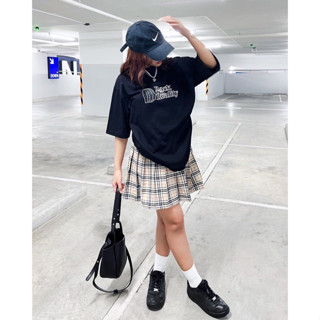 เสื้อยืด oversize คอลเลคชั่น Back To Reality (black)