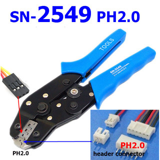 SN-2549 PH2.0 SM plug terminal spring clamp terminals Crimping Tool Crimping pliers For D-SUB Terminals Sq.