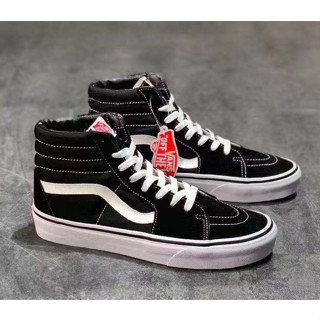 แท้💯% Vans SK8-Hi ส่งไวส่งฟรี แวนส์ ได้ทั้งชายและหญิง รองเท้าผ้าใบ รองเท้าลําลอง