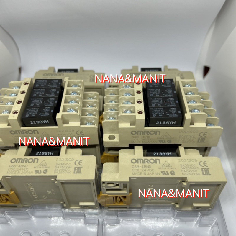 OMRON G6B-4BND+รีเลย์G6B-1114P ของใหม่ เเท้ พร้อมส่งในไทย🇹🇭
