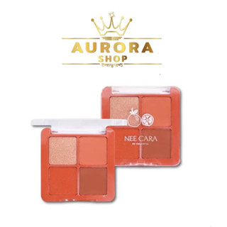 อายแชโดว์ Nee Cara Mini Fruits Eyeshadow Palette N319