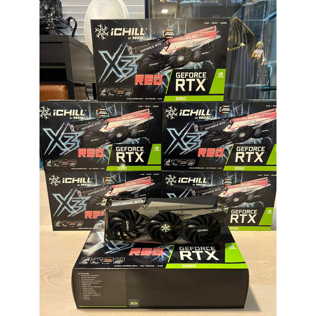 การ์ดจอ RTX 3060 ICHILL x3 12GB (มือสอง)