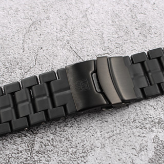 สายนาฬิกา LUMINOX ขนาด 23 มิล ดำ คาร์บอนเบาแข็งแรง บานพับสแตนเลสล็อก 2ชั้น