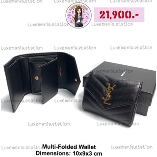 👜: New!! YSL Envelope Multi-fold Wallet‼️ก่อนกดสั่งรบกวนทักมาเช็คสต๊อคก่อนนะคะ‼️