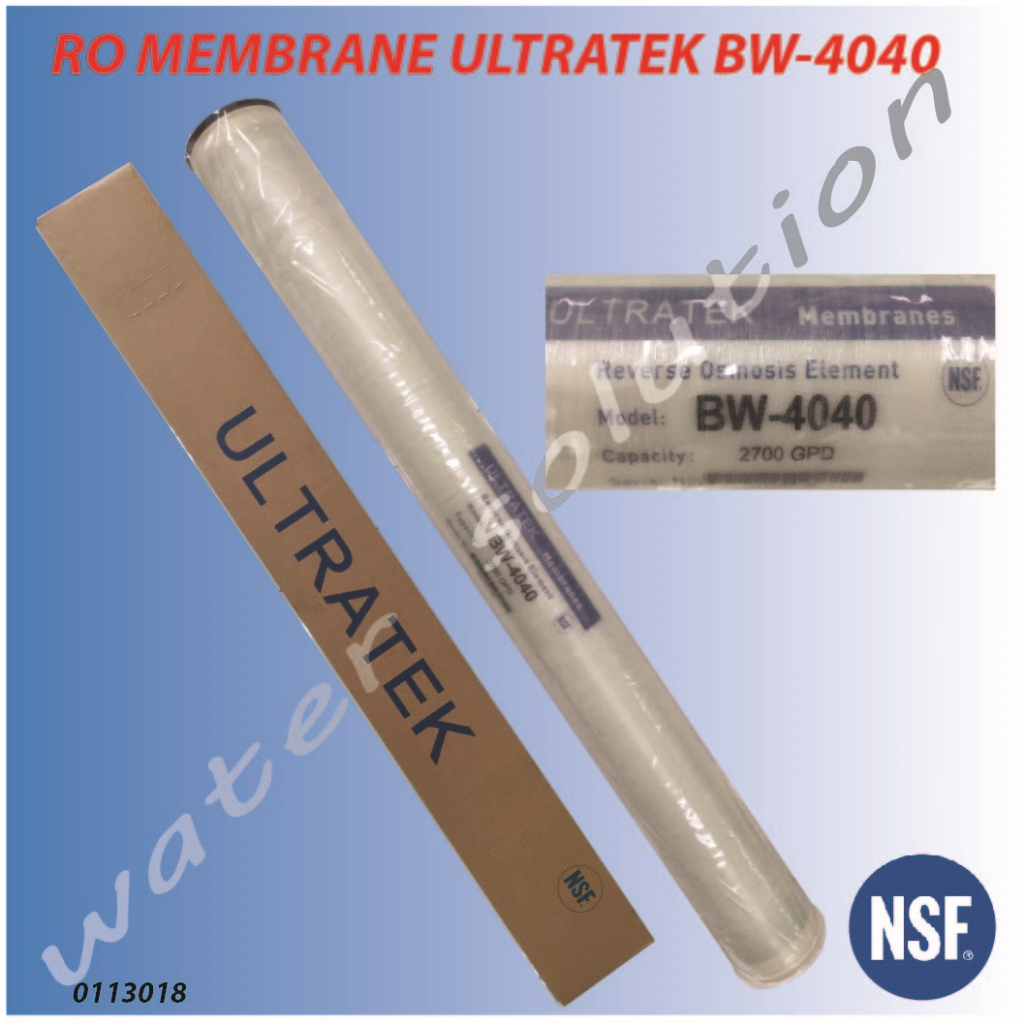 ไส้กรองน้ำ RO Membrane 4040D - 2700 GPD ULTRATEK