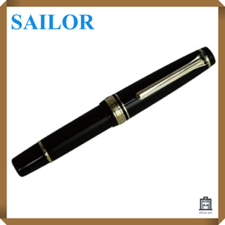 ปากกาลูกลื่นเซเลอร์ SAILOR Professional Gear Slim Mini Gold Fountain Pen Black MF 111303320 [ส่งตรงจากญี่ปุ่น]